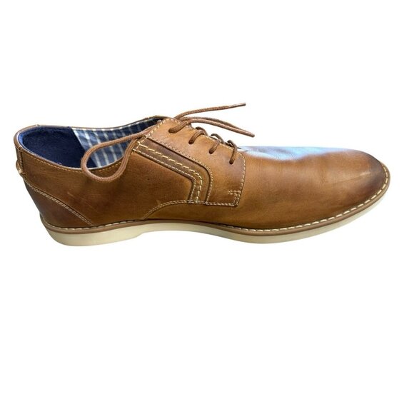 Sperry Mens Newman Oxford Plain Toe Dress Shoes~Size 13M~British Tan Topsiders - Picture 9 of 12